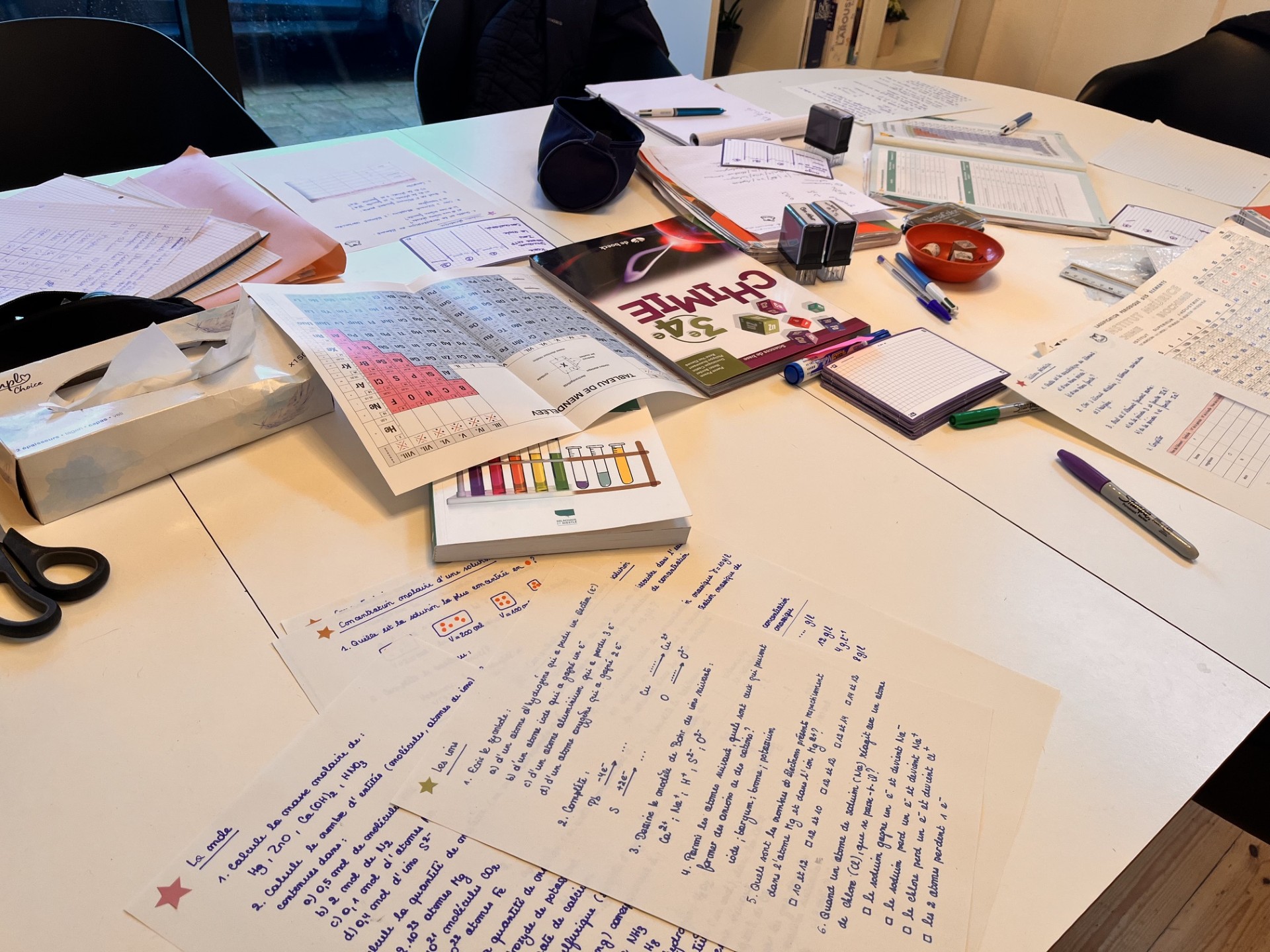 Atelier de mathématiques en petit groupe